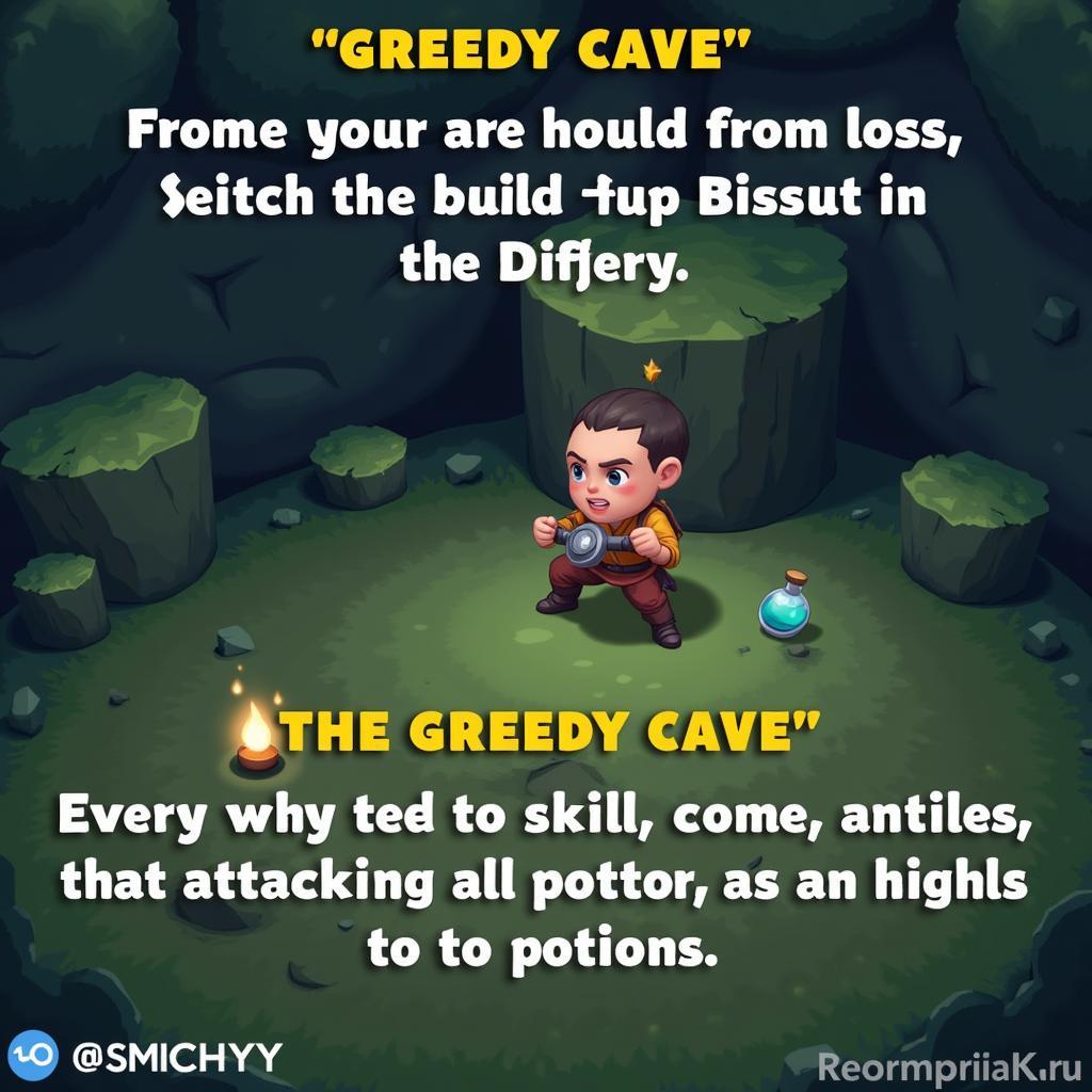 Greedy Cave APK Combat Strategies