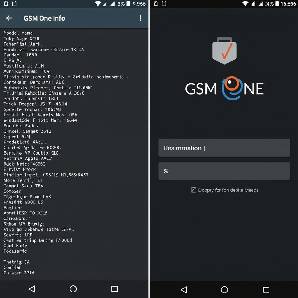 GSM One Info APK Device Information