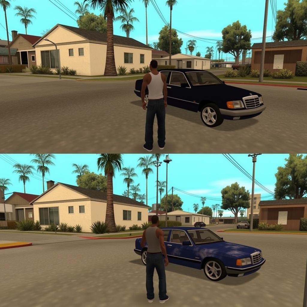 GTA San Andreas Mod APK Enhanced Graphics