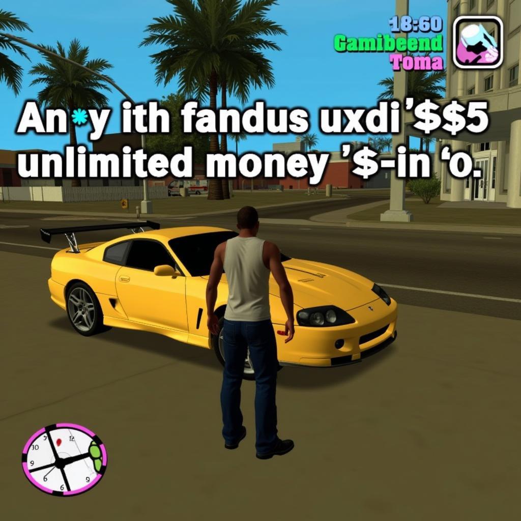 GTA VC Hack APK Unlimited Money Screenshot