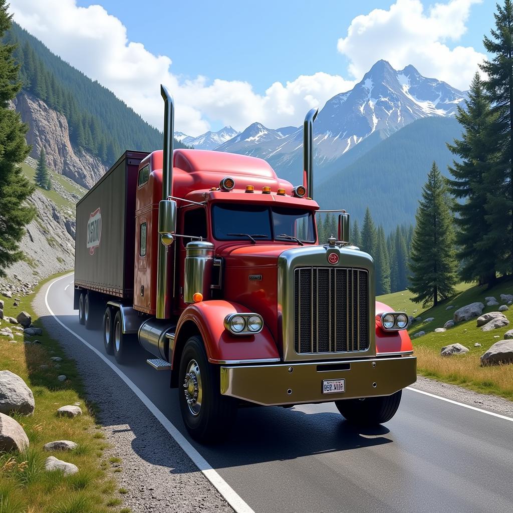 Heavy Truck Mod APK Gameplay Screenshot