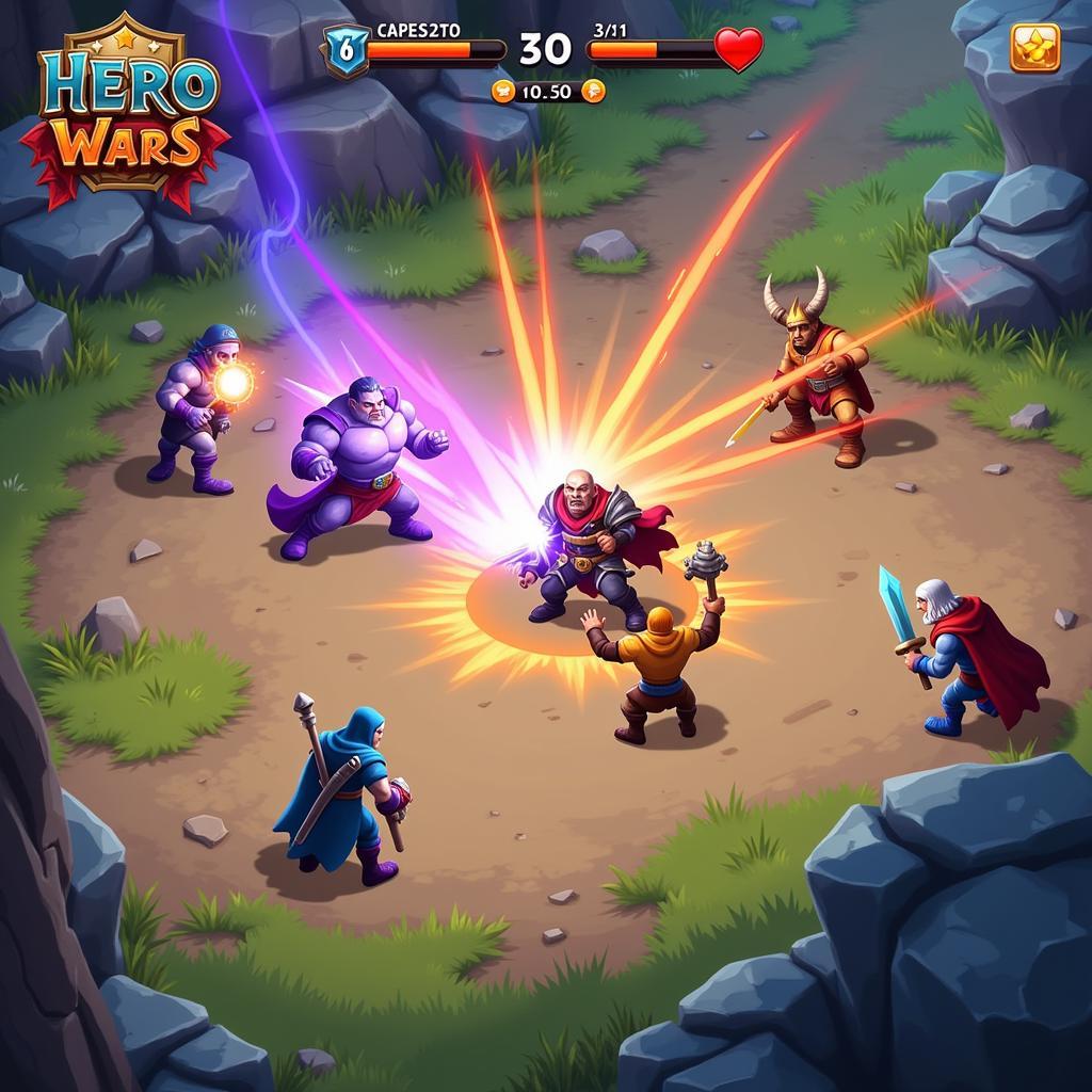 Hero Wars APK Gameplay Screenshot