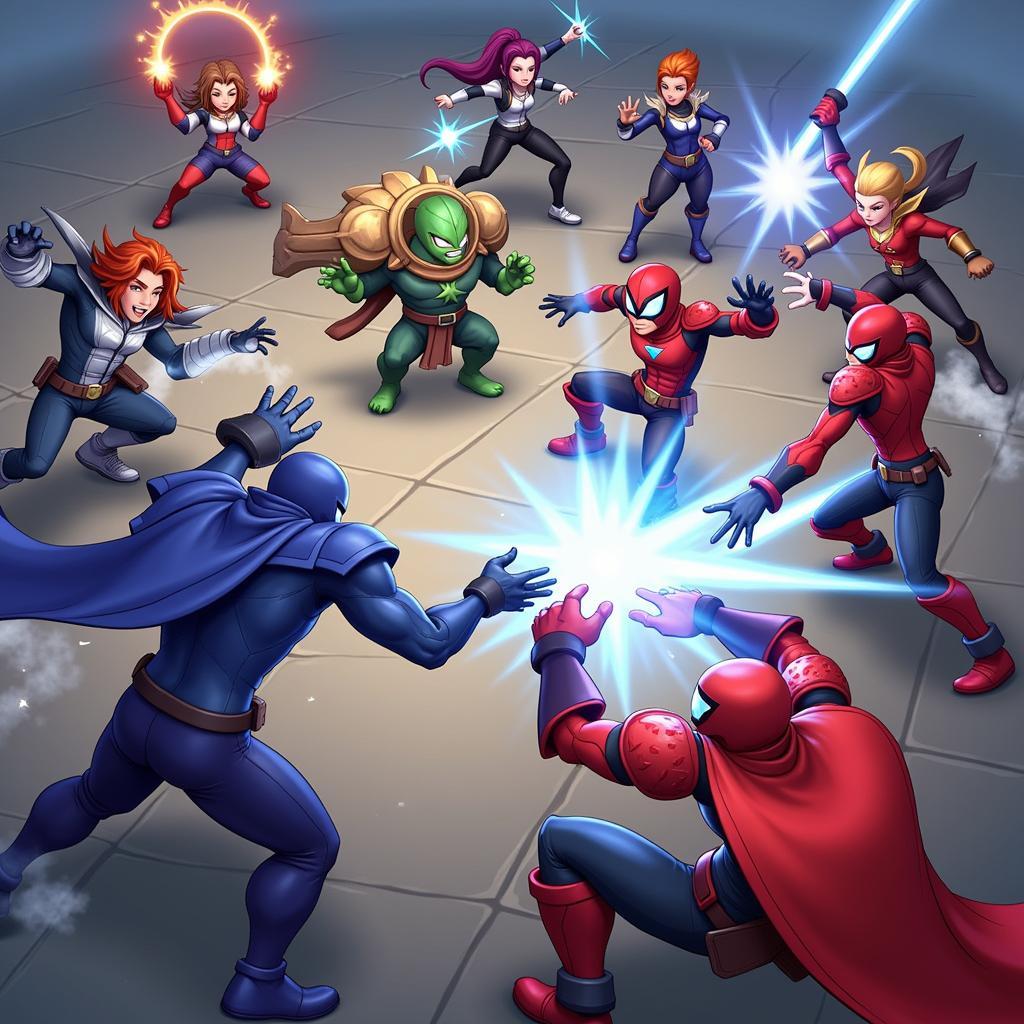 Heroes Evolved APK Team Battle