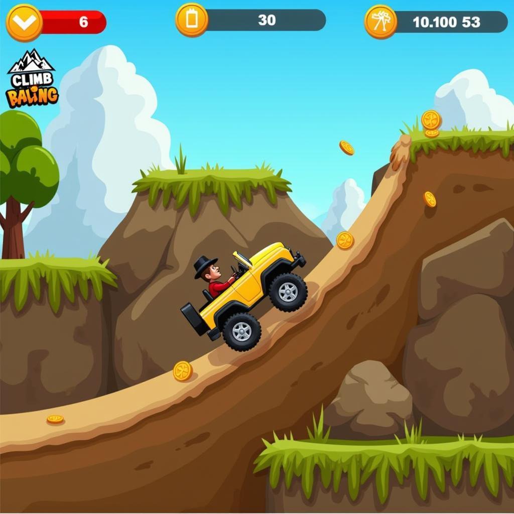 Hill Climb Racing APK Gameplay Screenshot