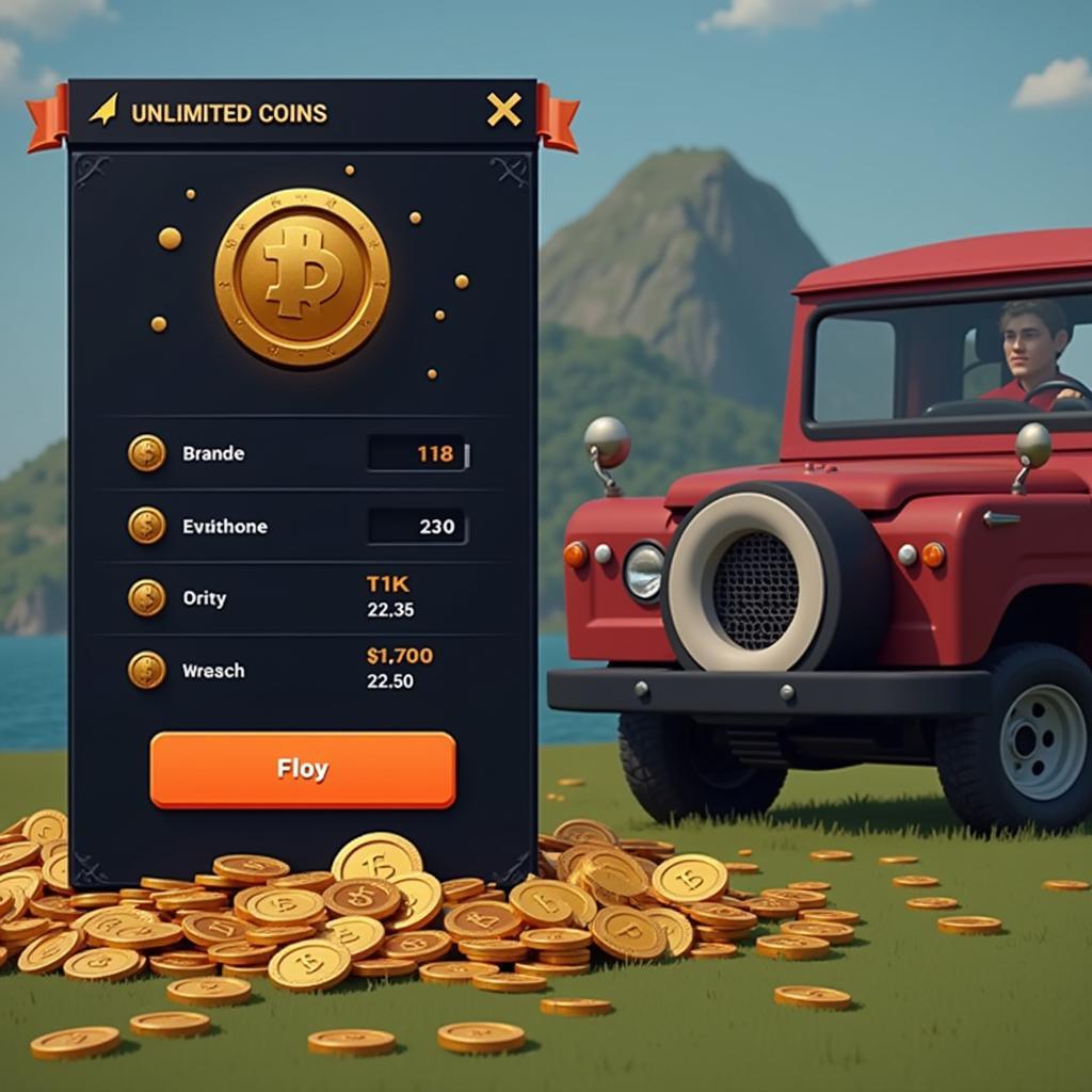 Hill Climb Racing Mod APK Unlimited Coins