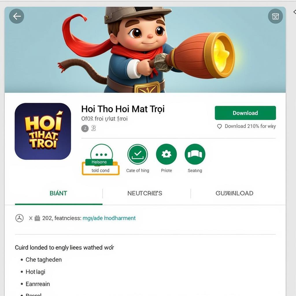 Hoi Tho Mat Troi APK Download Screenshot