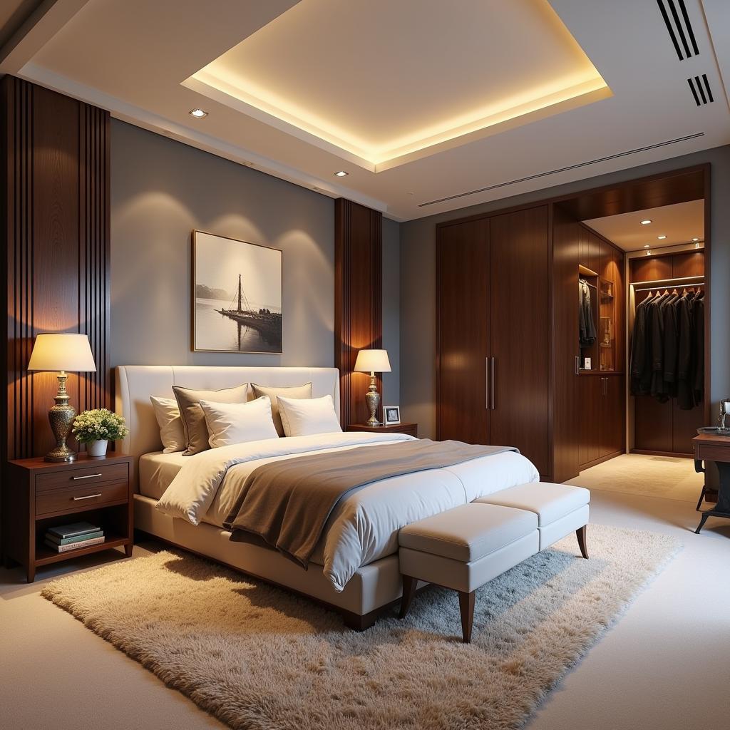 Luxurious Bedroom Decor in House Design Mod APK