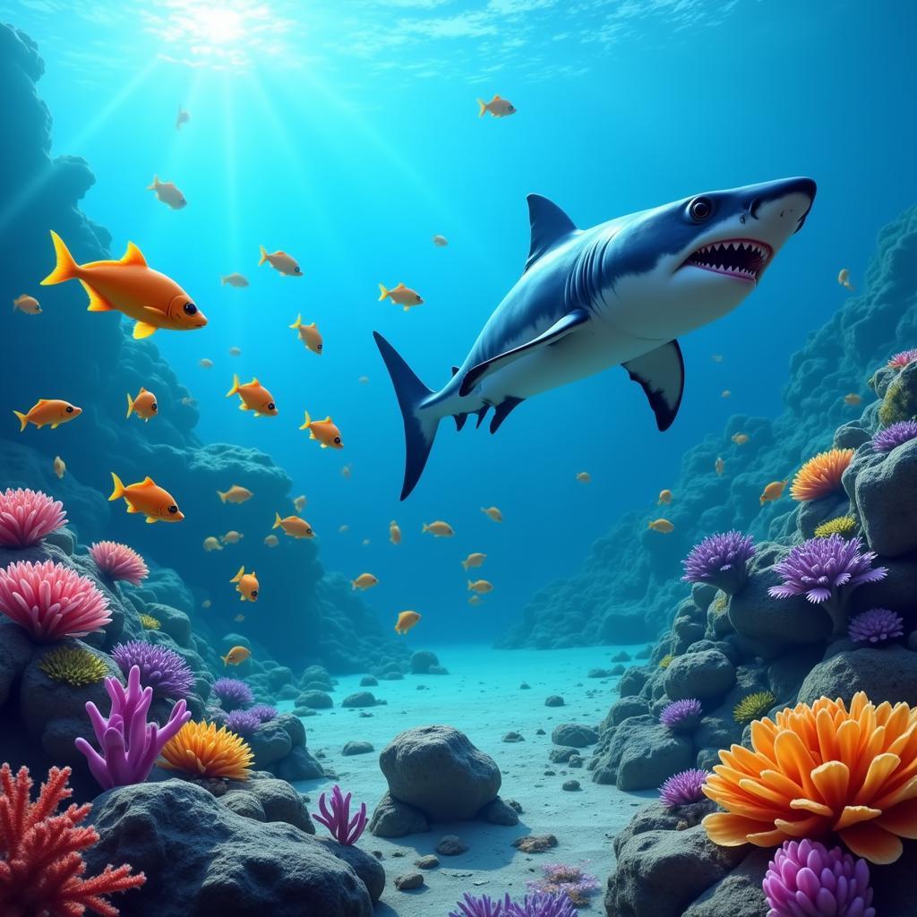 Hungry Shark Evolution Gameplay Screenshot