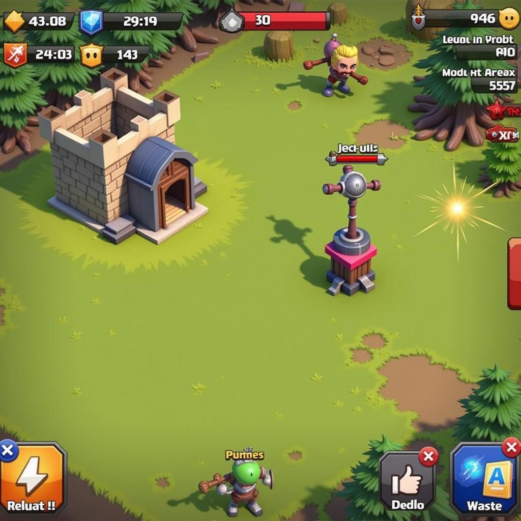 Hustle Castle Mod APK Gameplay Screenshot