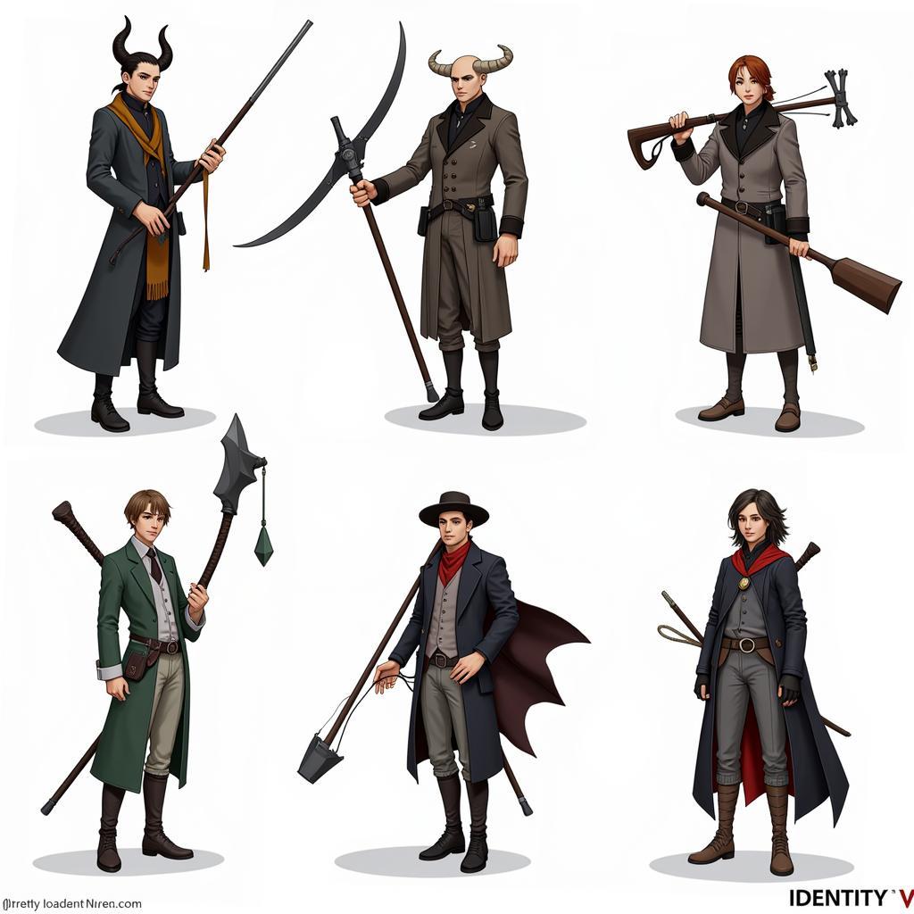 Identity V Hunter Characters