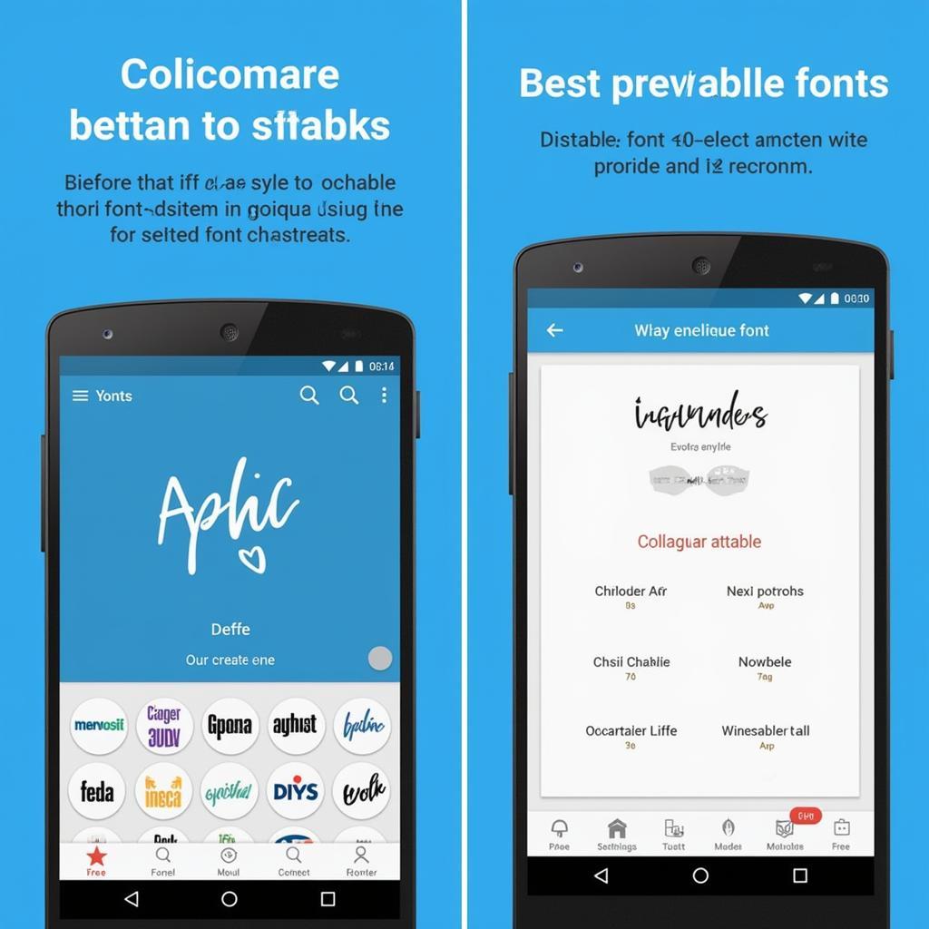 iFont Pro APK Font Preview Feature