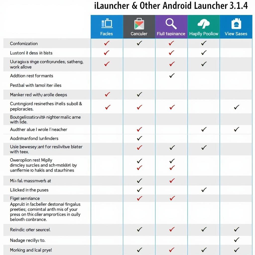 iLauncher 3.1.4 APK vs Other Launchers