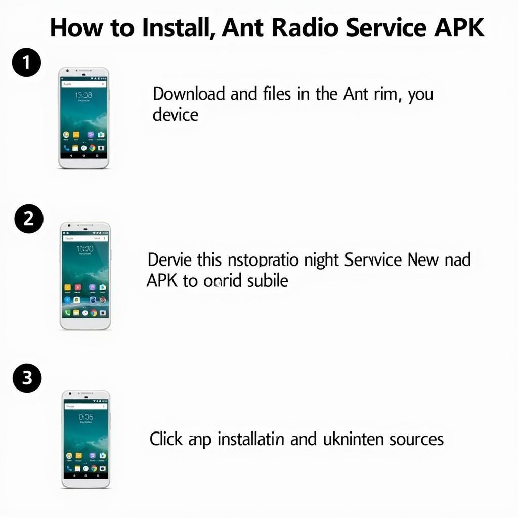 Installing the Ant Radio Service APK