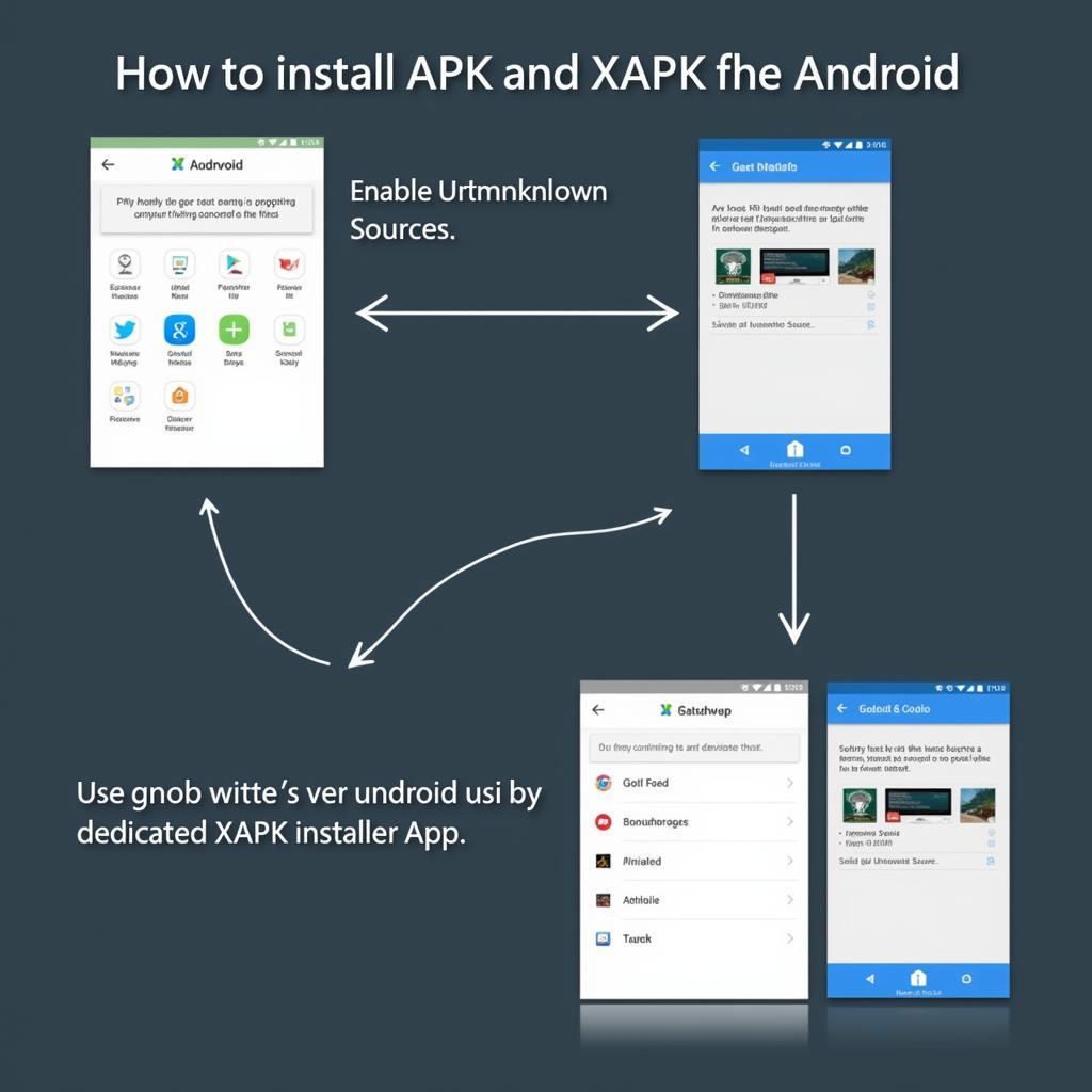 Installing APK and XAPK Files on Android