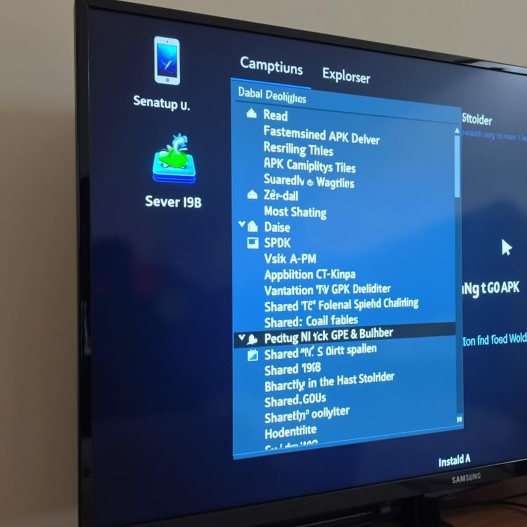 Installing APK file from USB on Samsung Smart TV