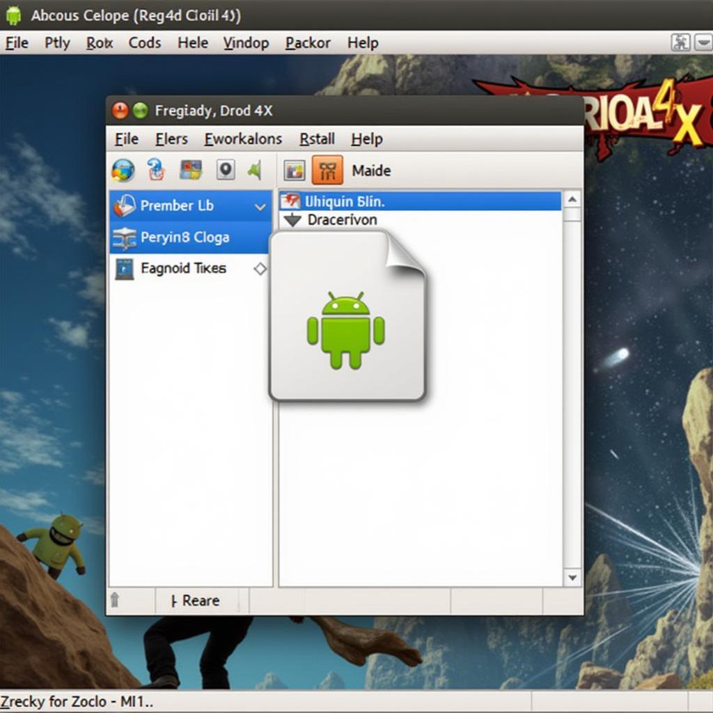 Installing an APK file on Droid4X emulator