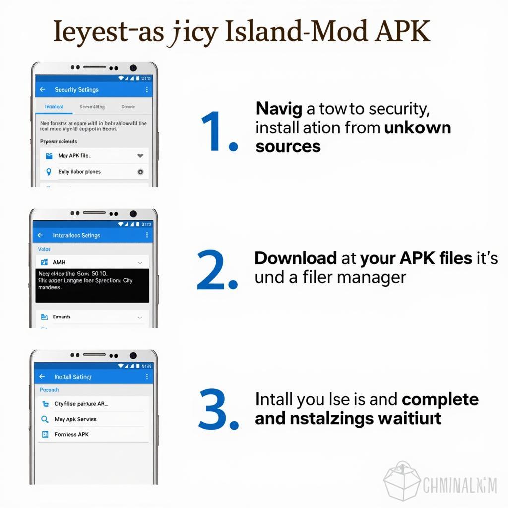 Installing City Island Hack Mod APK