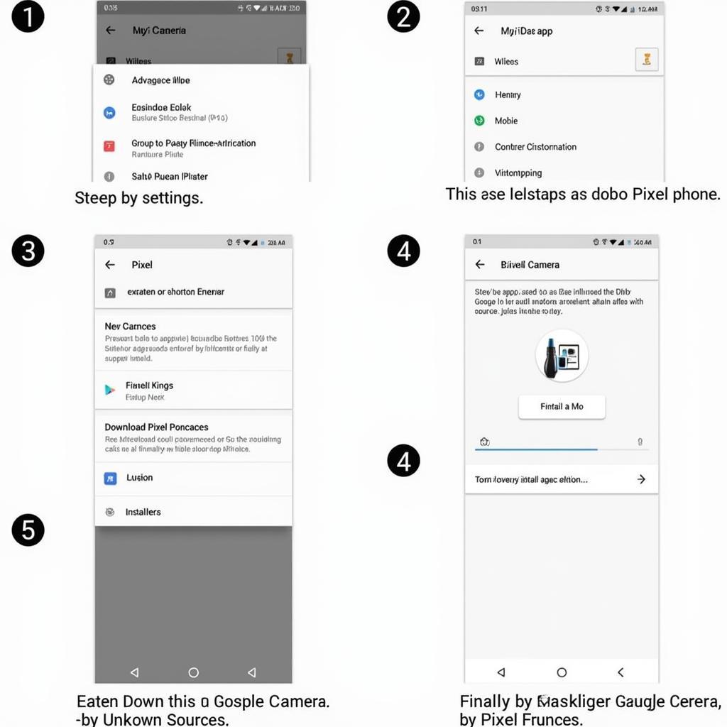 Installing Google Pixel Camera APK on an Android Device