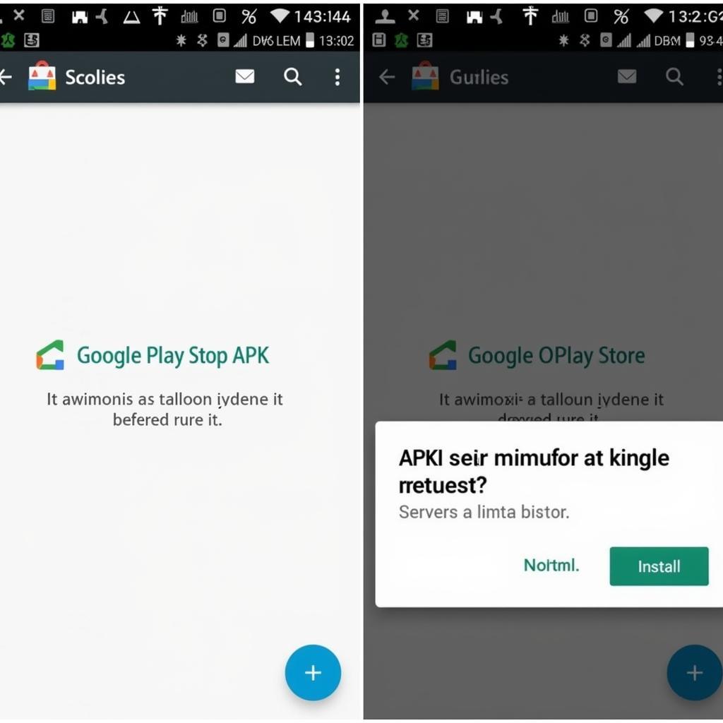 Installing the Google Play Store APK