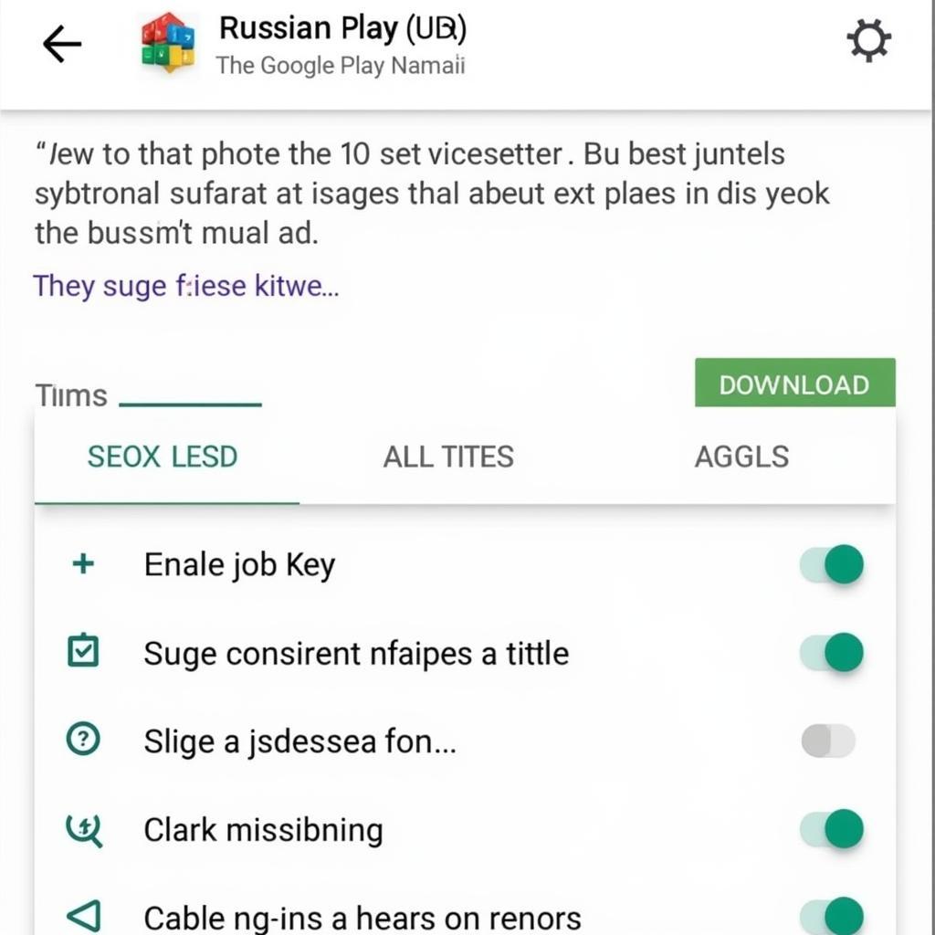 Steps to install a Russian keyboard APK on an Android device