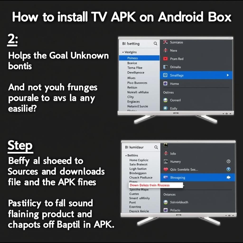 Installing a TV APK on an Android Box