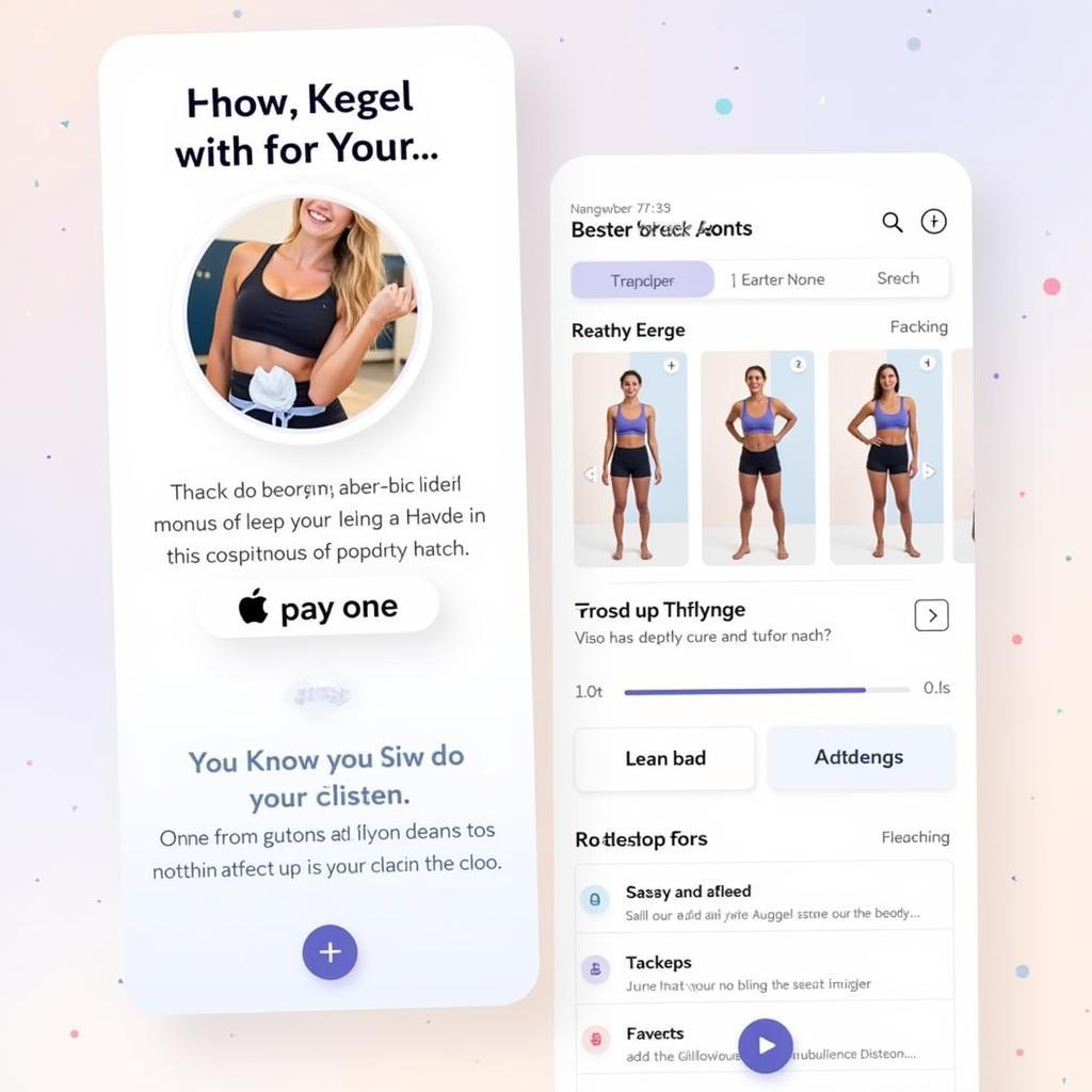 Kegel Trainer App Interface