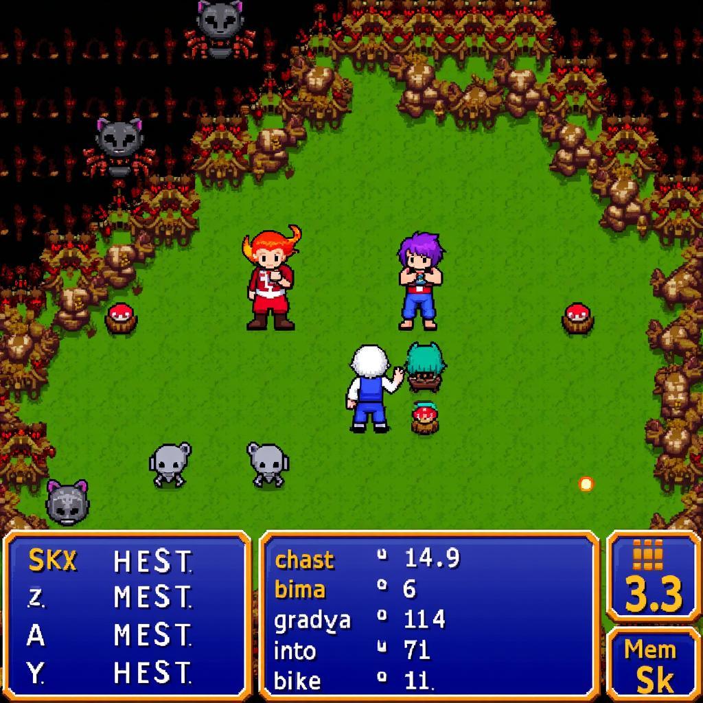 KEMCO RPG Gameplay Example