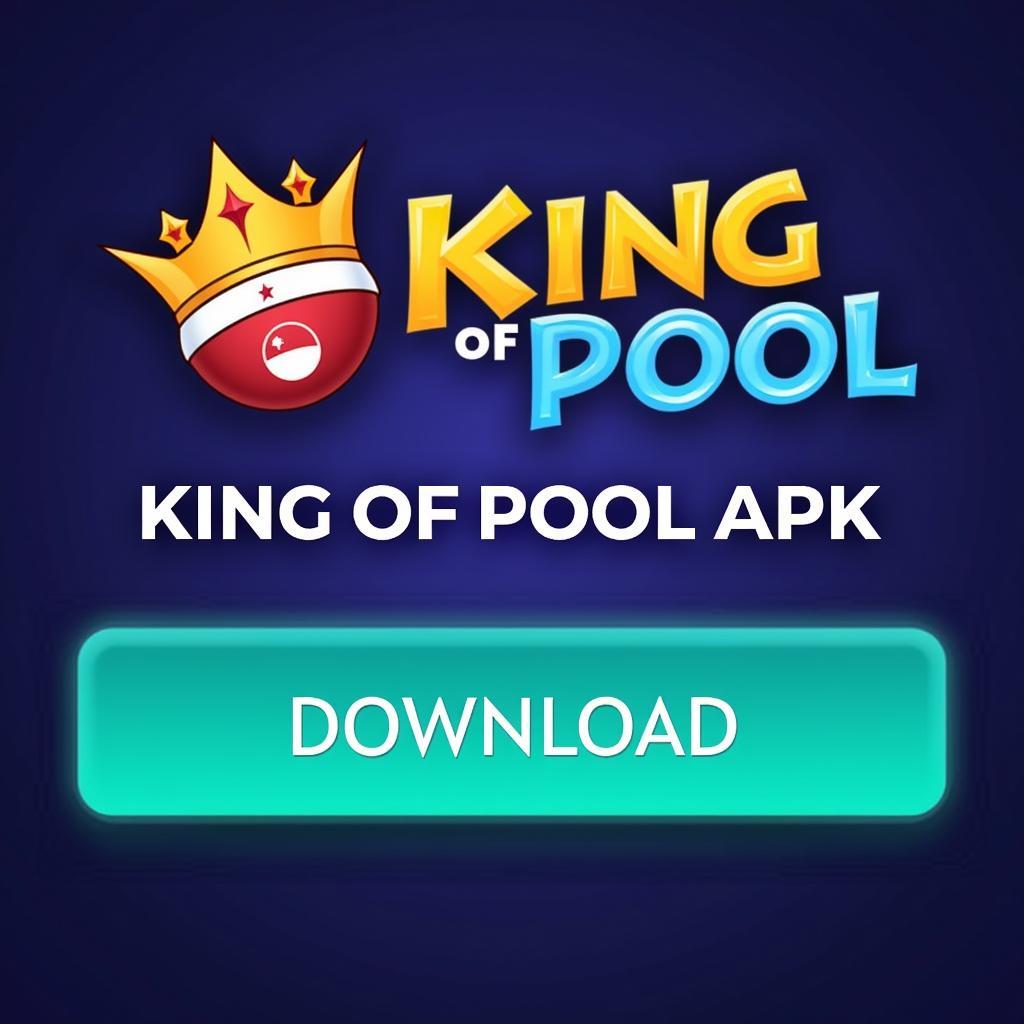 King of Pool APK Download Button