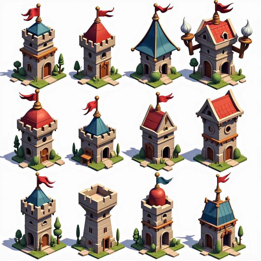 Kingdom Rush Towers and Heroes