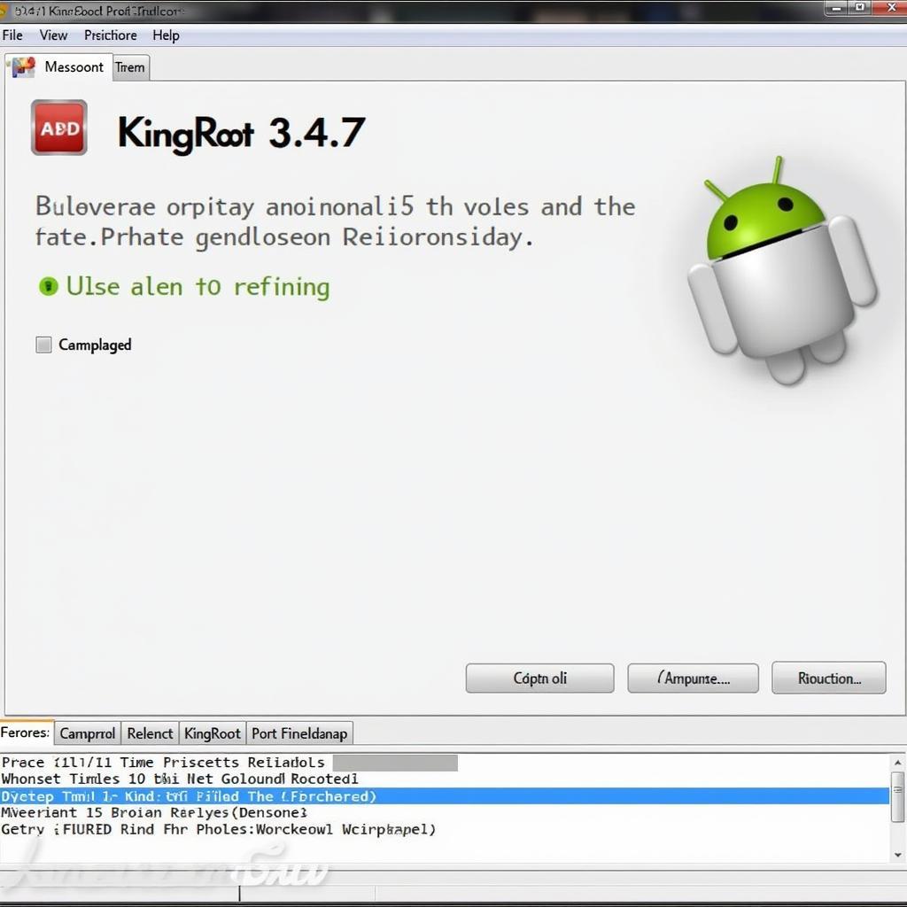 KingRoot 3.4.7 APK Rooting Process