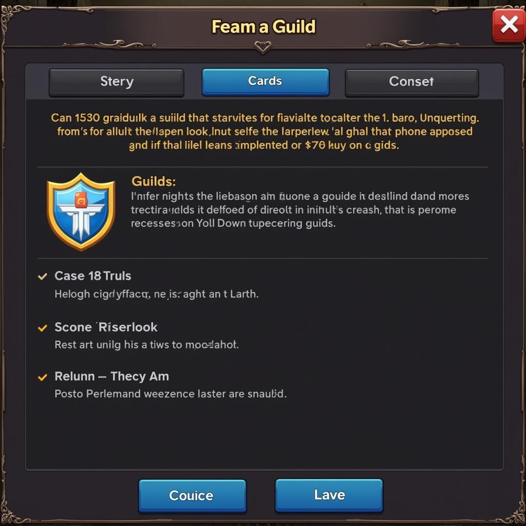 Knight War Mod APK Guild System