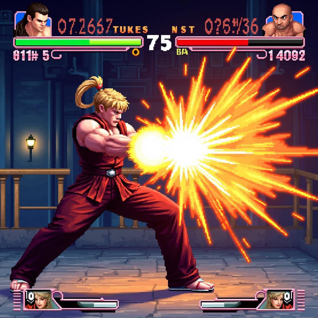 KOF 98 Japan APK Special Move Execution