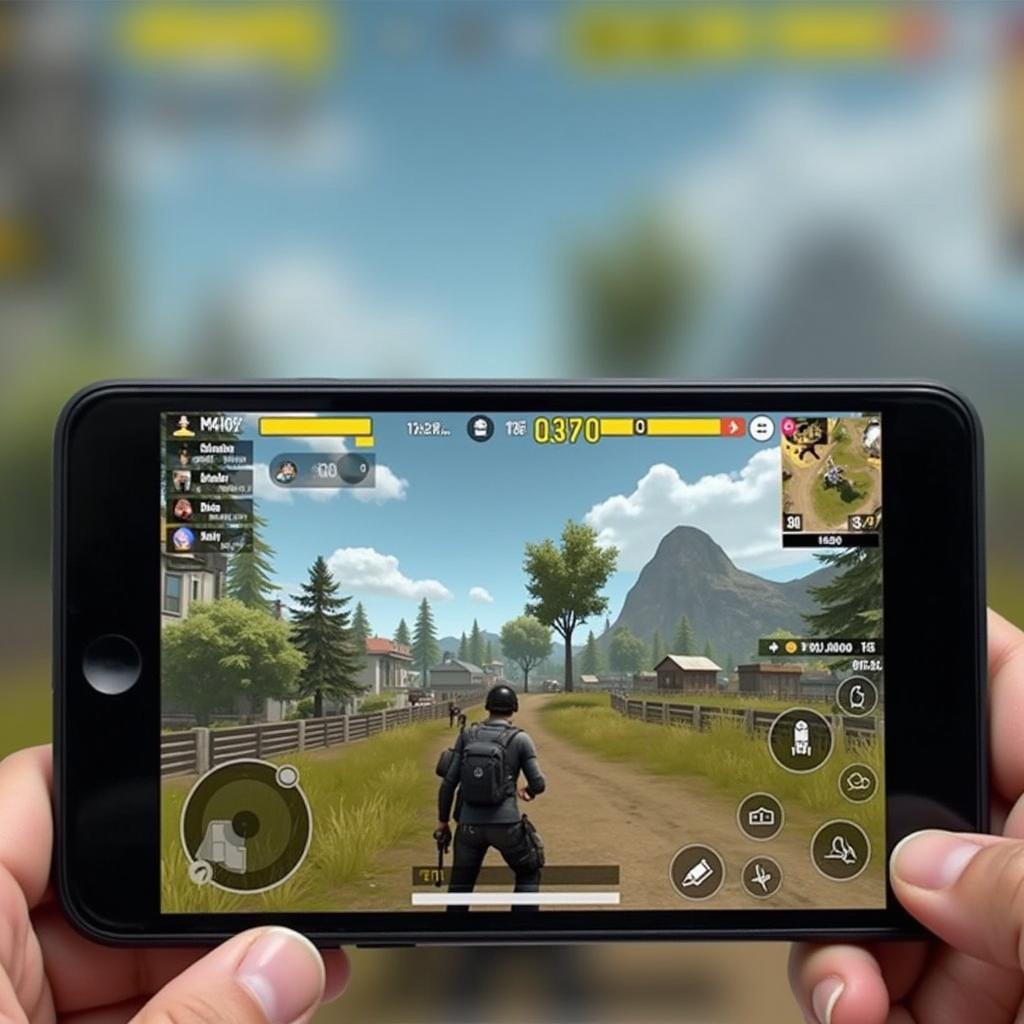 Lag TV FPS Optimizer APK enhancing gameplay on a mobile device