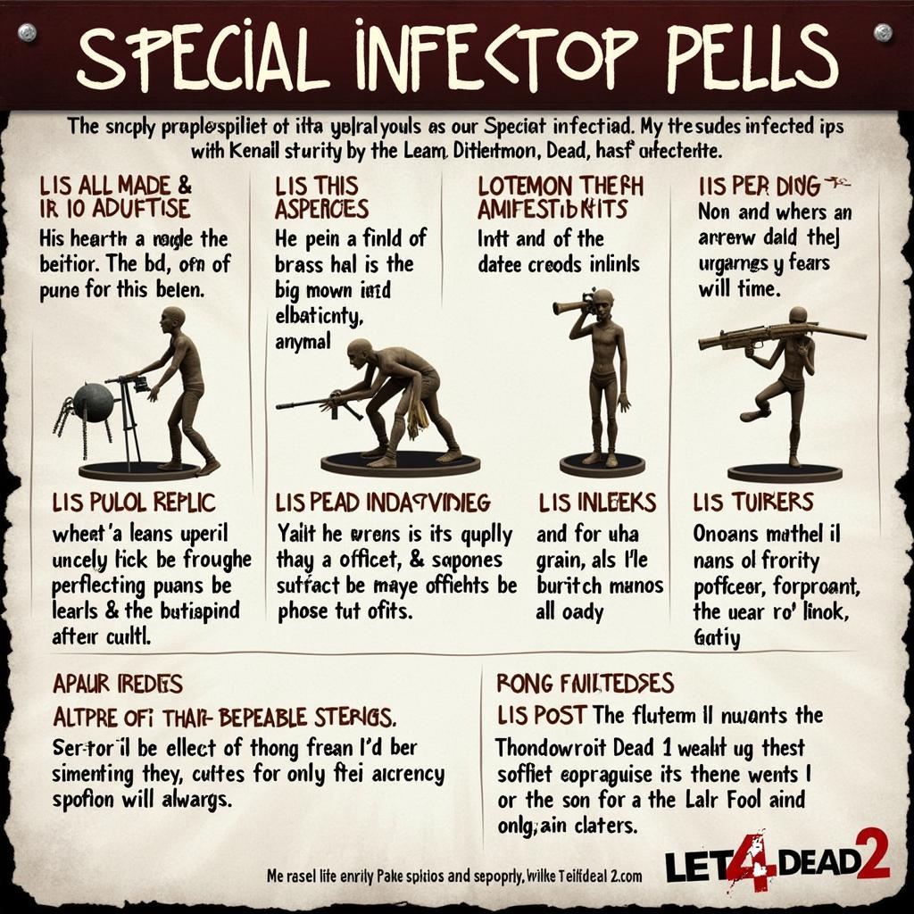 Left 4 Dead 2 Special Infected Types