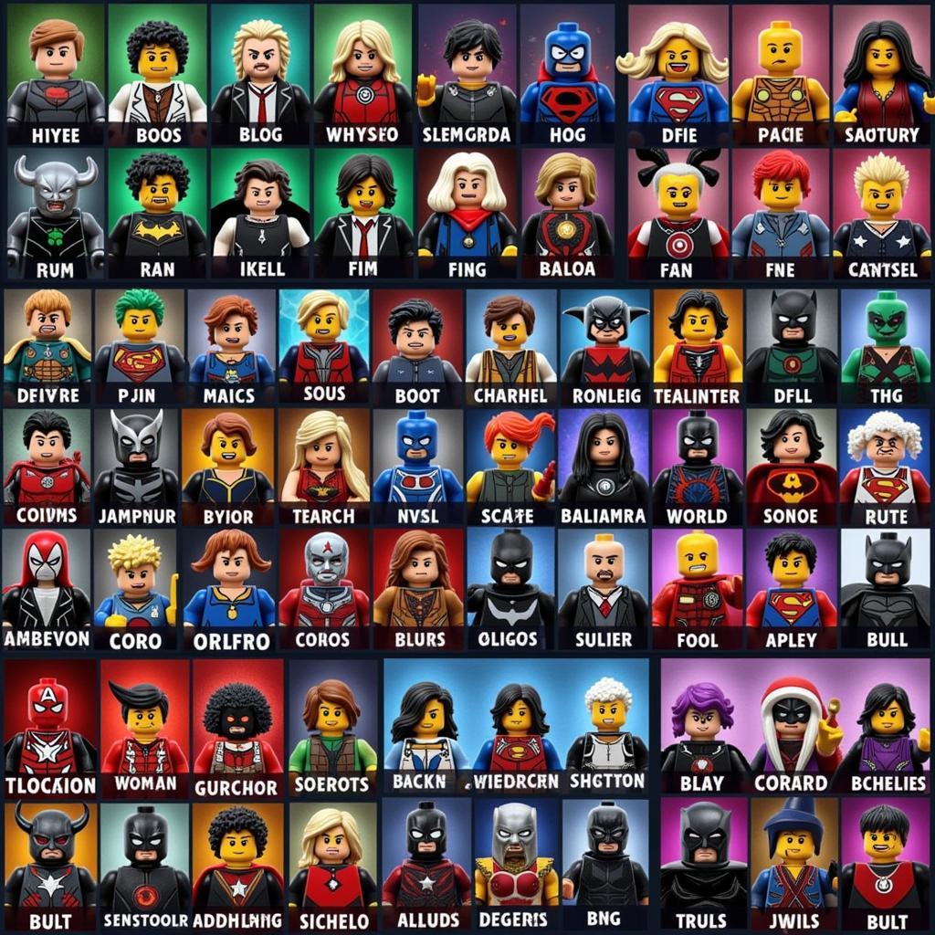 Diverse Character Roster in LEGO Super Heroes 2 APK