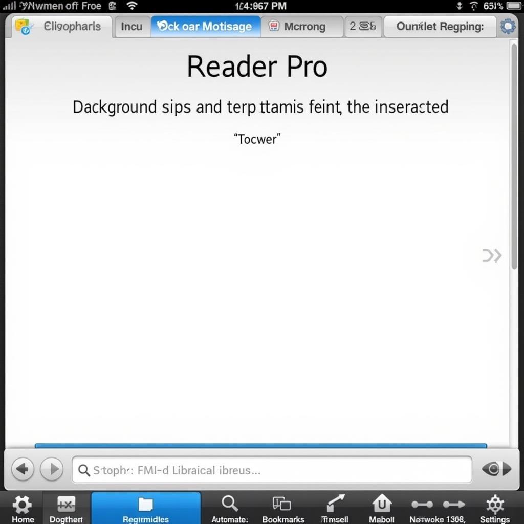 Librera Reader Pro APK Interface