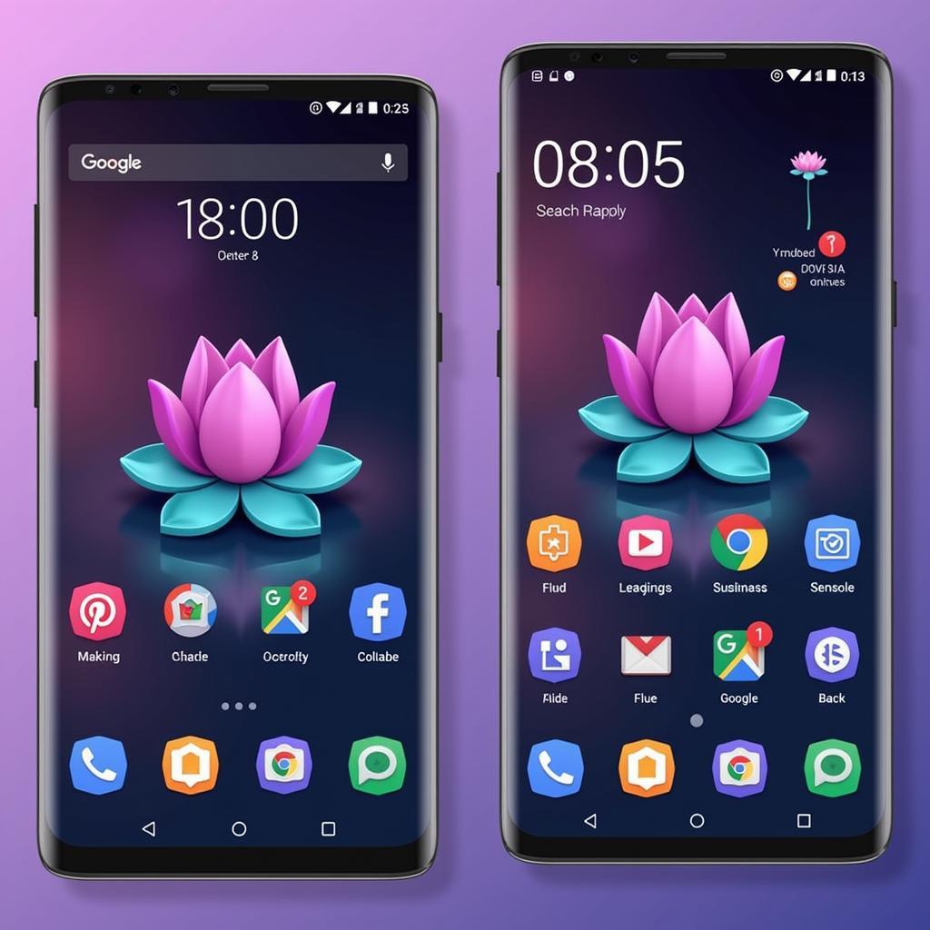 Lotus Icon Pack APK Preview