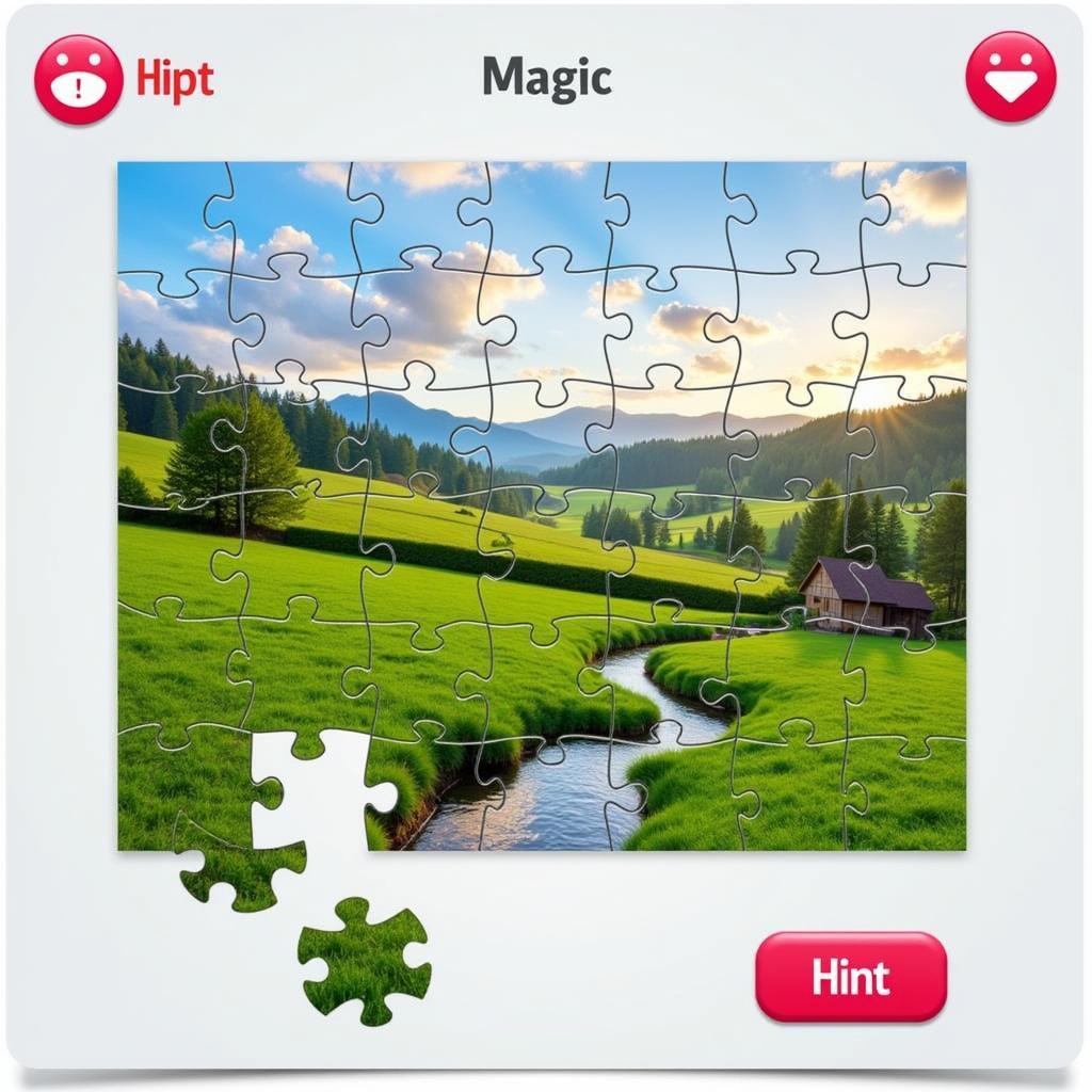 Magic Jigsaw Puzzles Mod APK Gameplay Screenshot