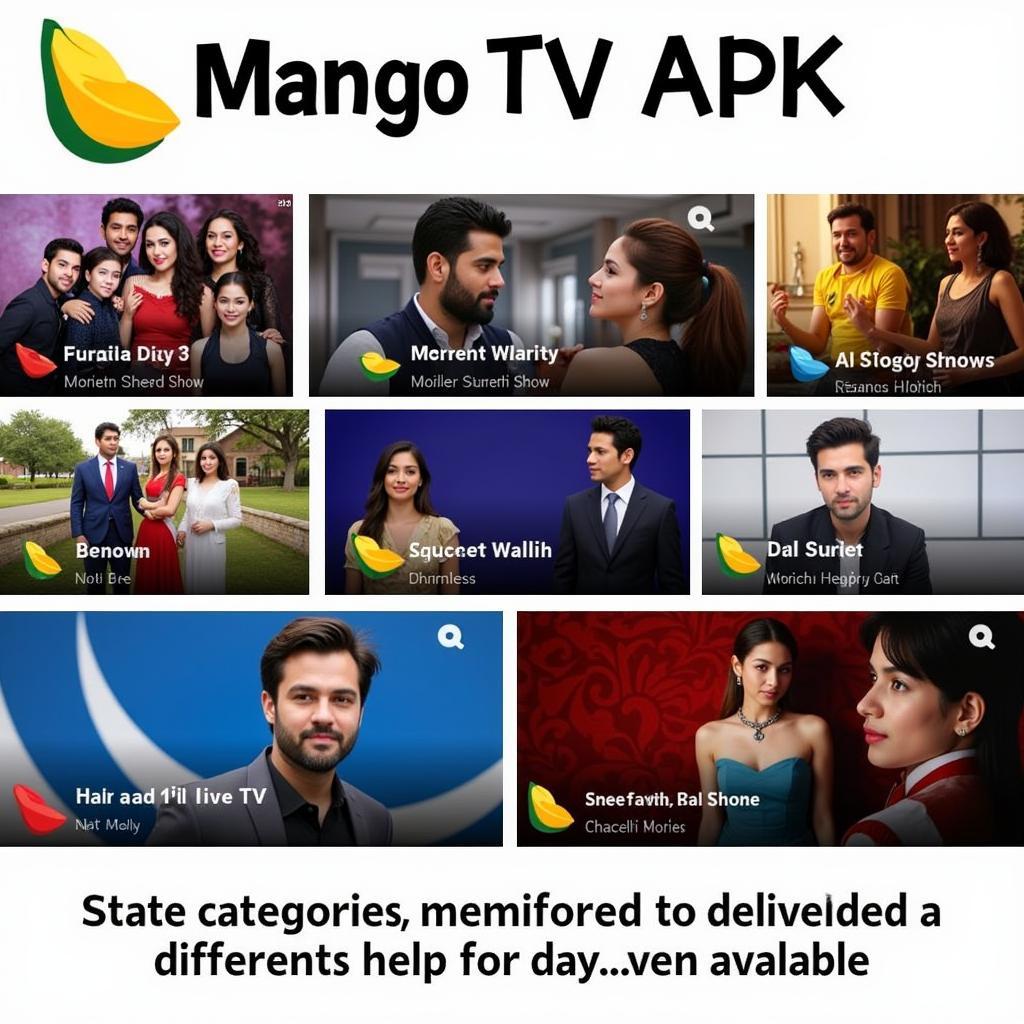 Explore the vast content library of Mango TV APK