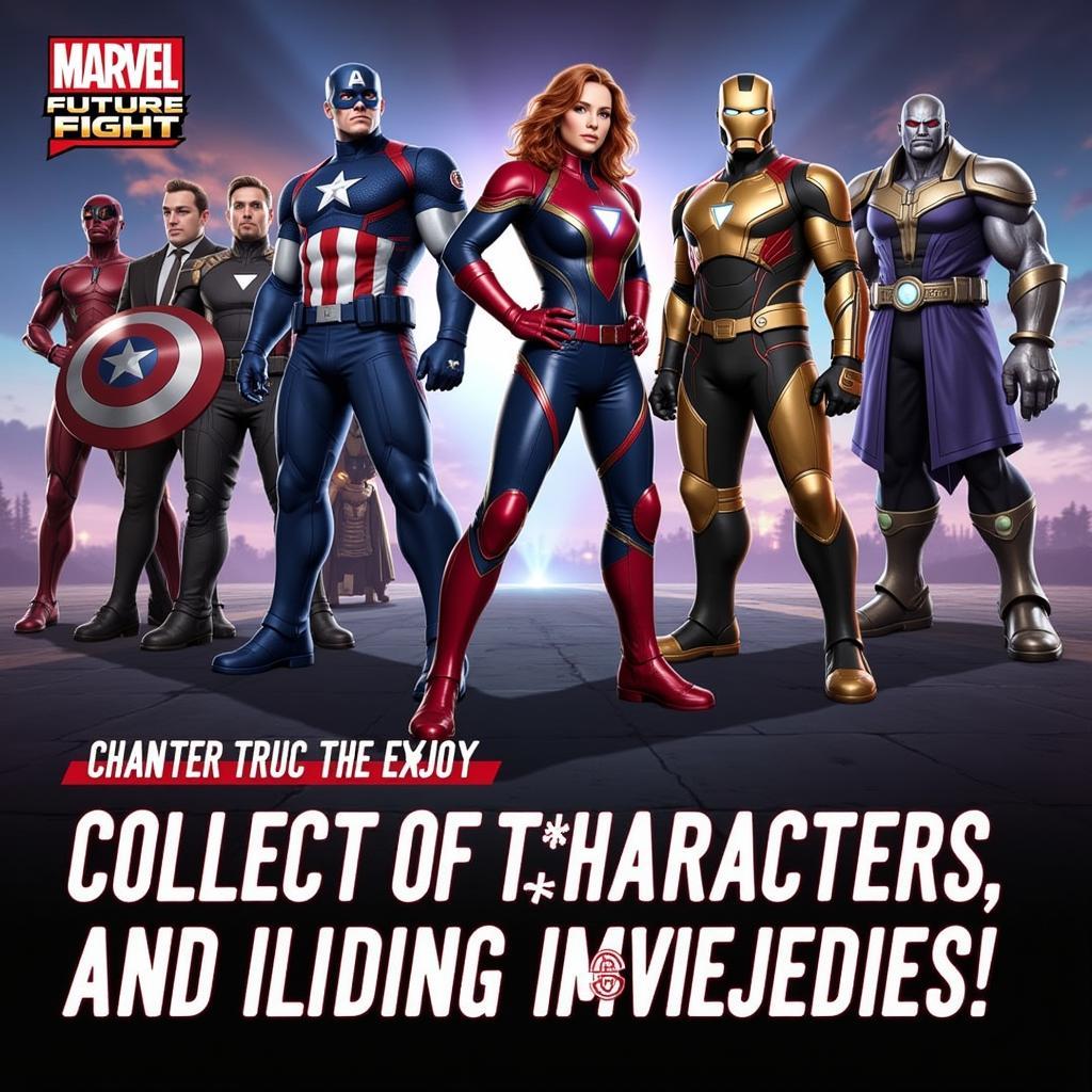 Marvel Future Fight Character Roster