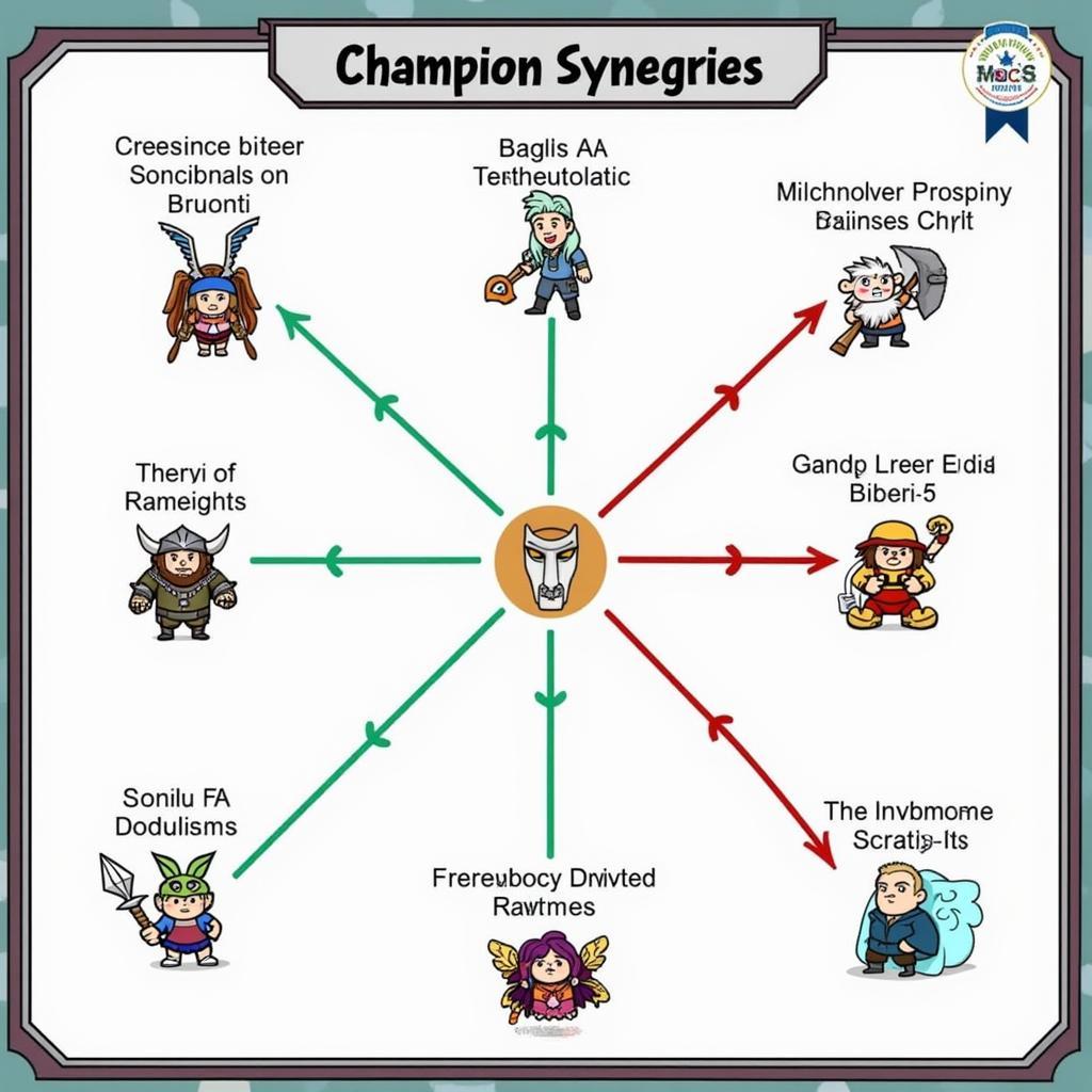 MCoC Champion Synergies Chart