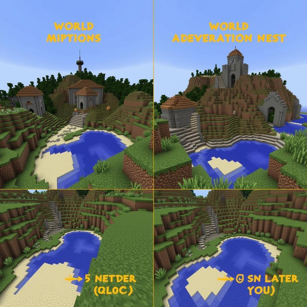 Comparing Minecraft 0.14.0 to Later Versions