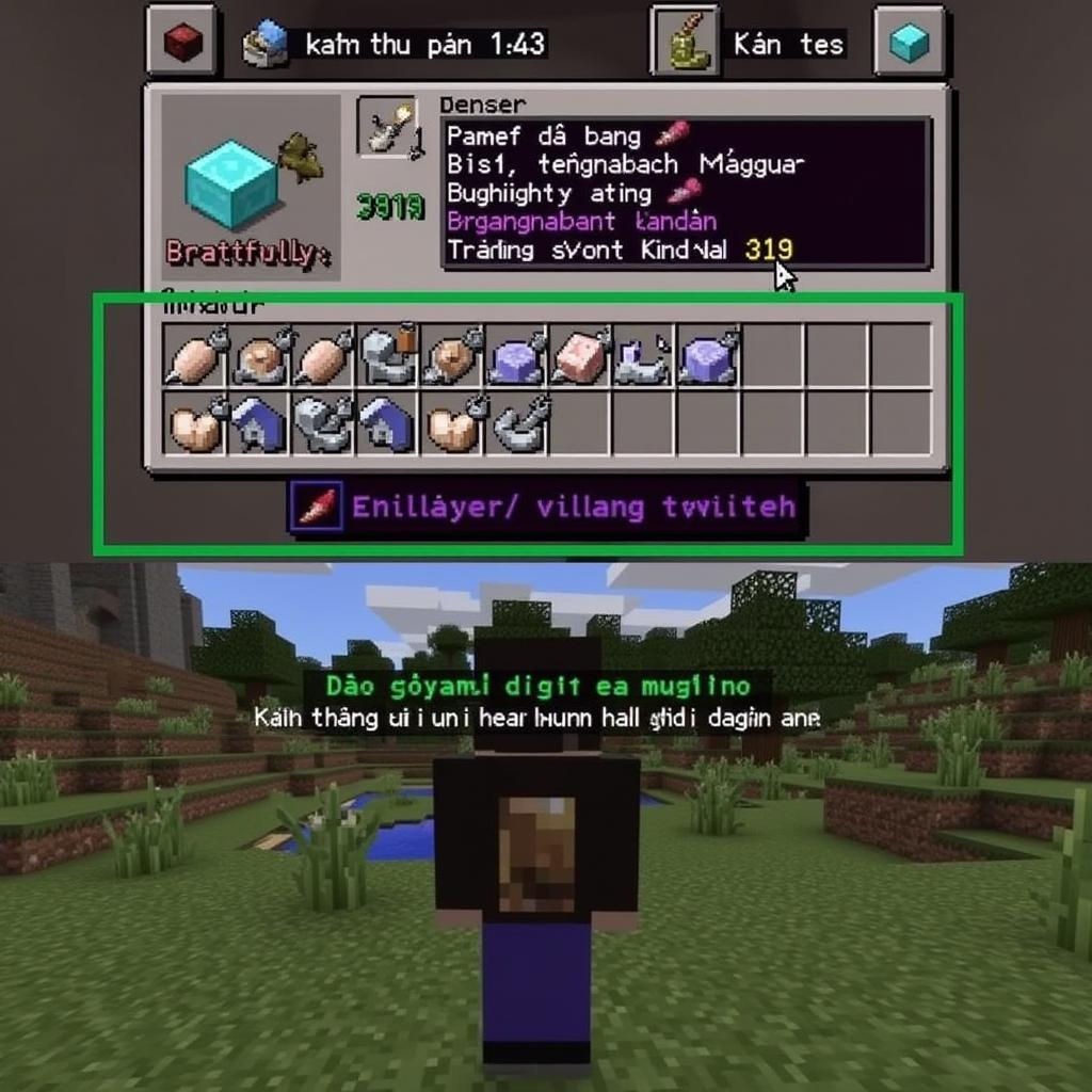 Minecraft 1.19 Tiếng Việt Gameplay Screenshot