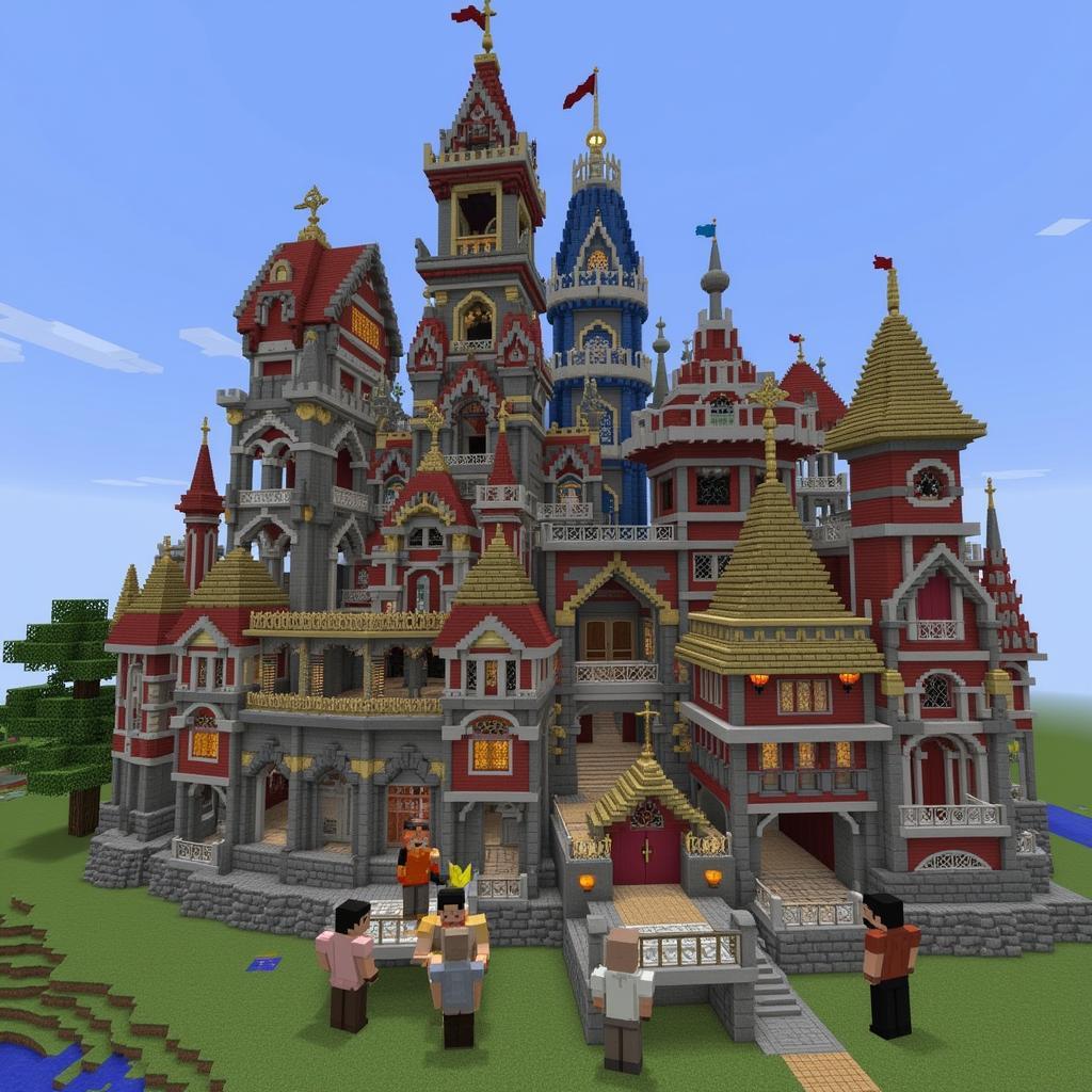 Collaborative City Building in Minecraft PE APK Multiplayer