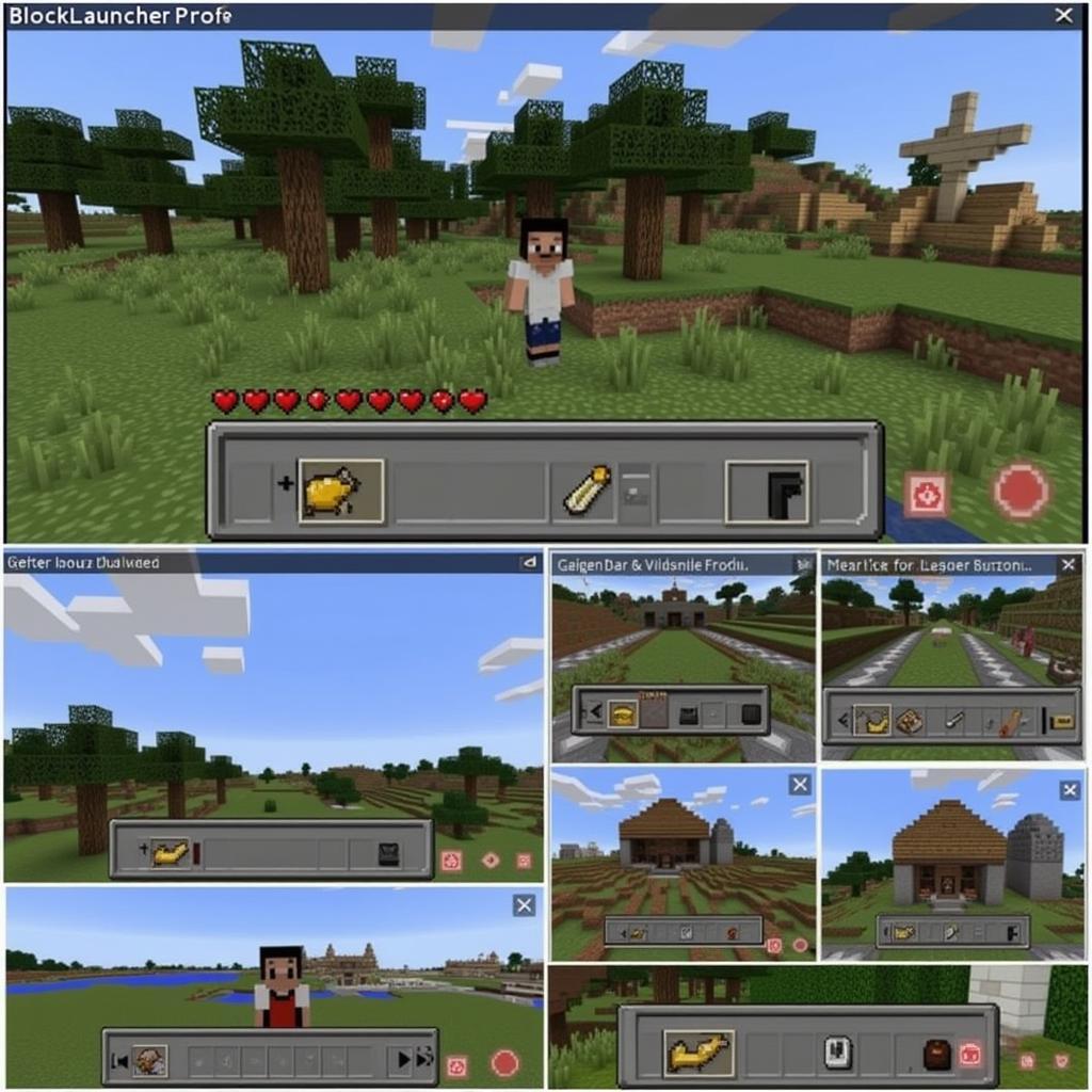 Minecraft PE with Mods Installed via BlockLauncher Pro