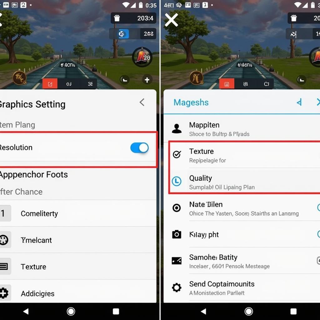 Optimizing Mobile Game Settings