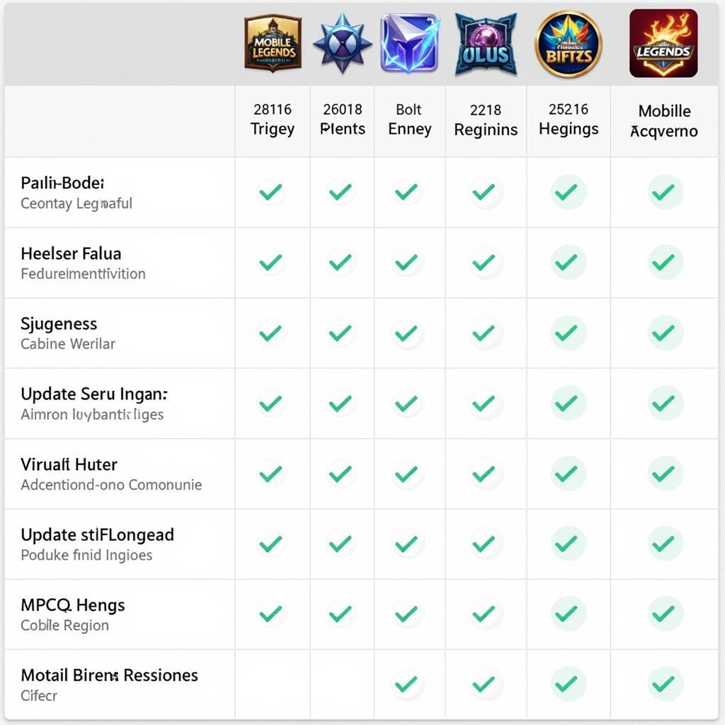 Comparing Different Mobile Legends Versions