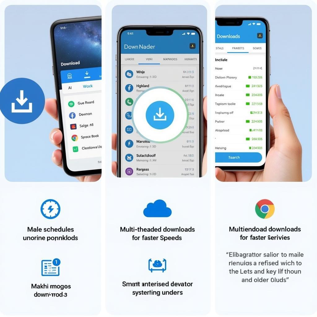 Modern Download Manager Interface