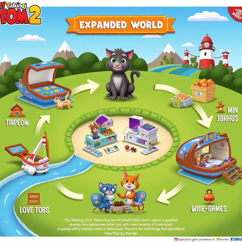 My Talking Tom 2 Expanded World