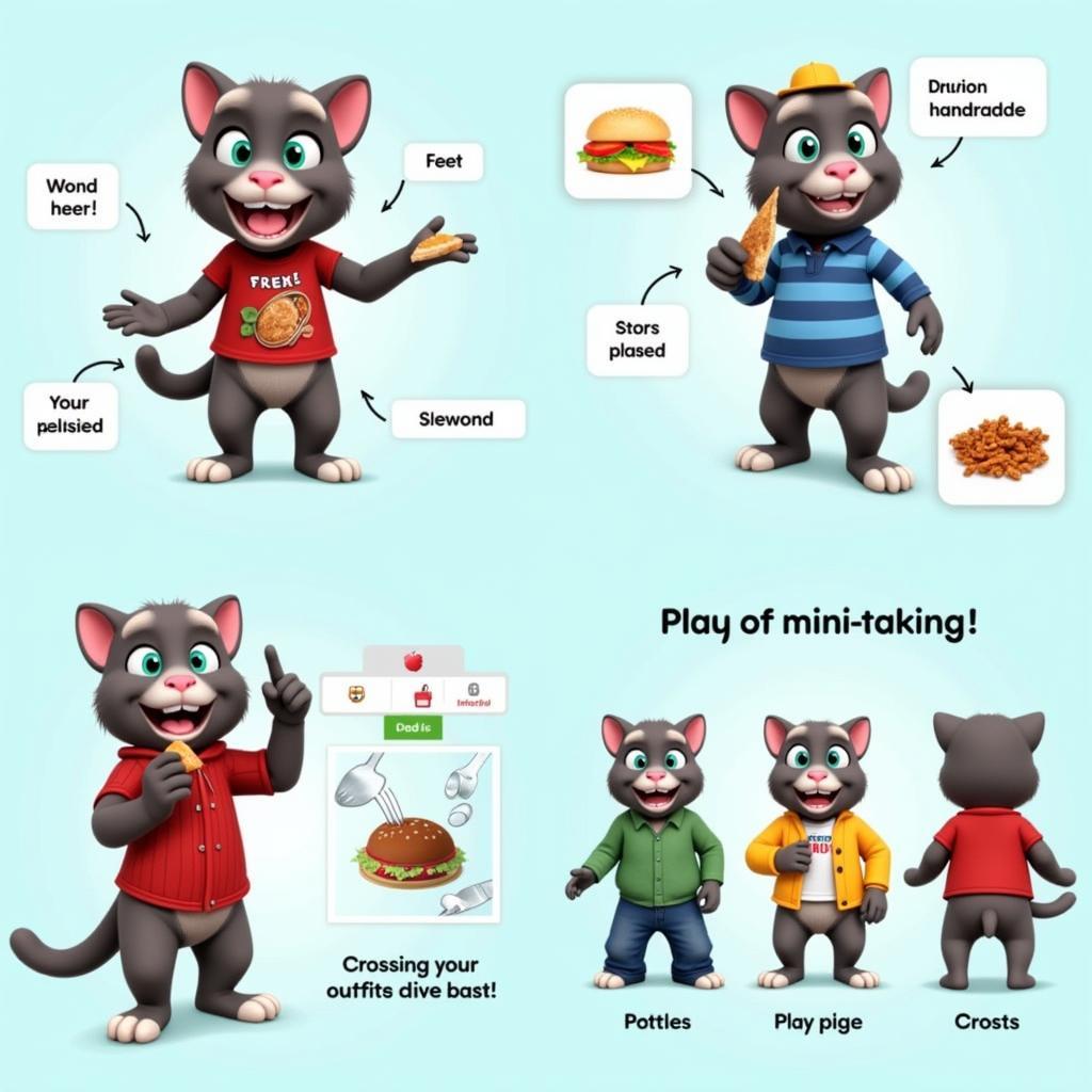 My Talking Tom APK Interactive Features